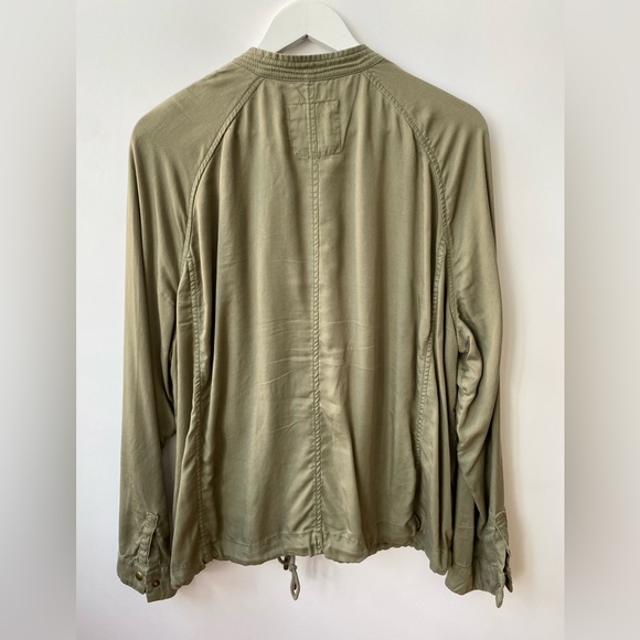 GAP - 100% Lyocell - Light Weight, Olive Green, Soft Drapey Jacket - XXL - Picture 2 of 7